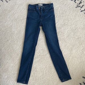 Madewell skinny jeans